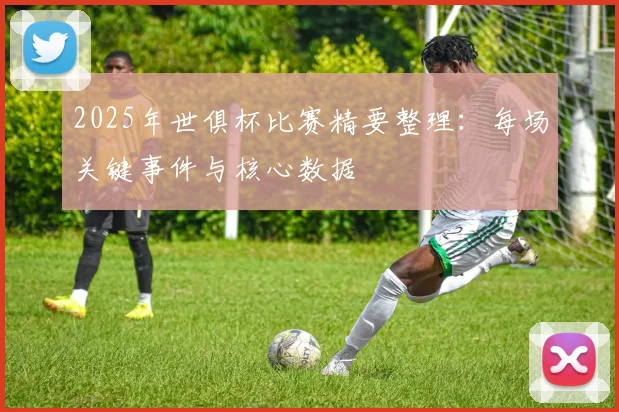 2025年世俱杯比赛精要整理：每场关键事件与核心数据